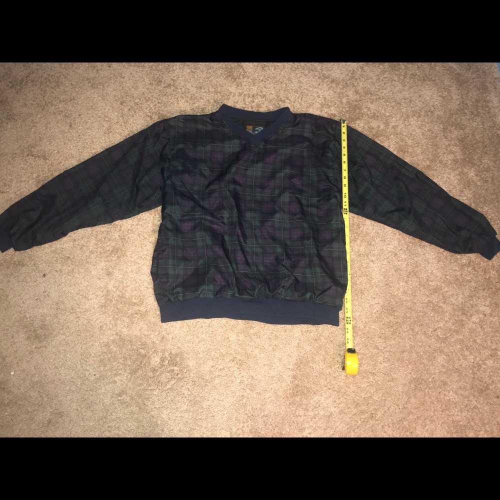 Forrester’s Blue Green Plaid Sweater